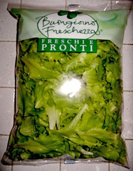 salad packaging Salad in bag